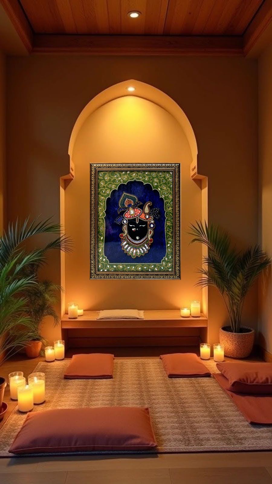 Acrylic Painting Shree Nath Ji