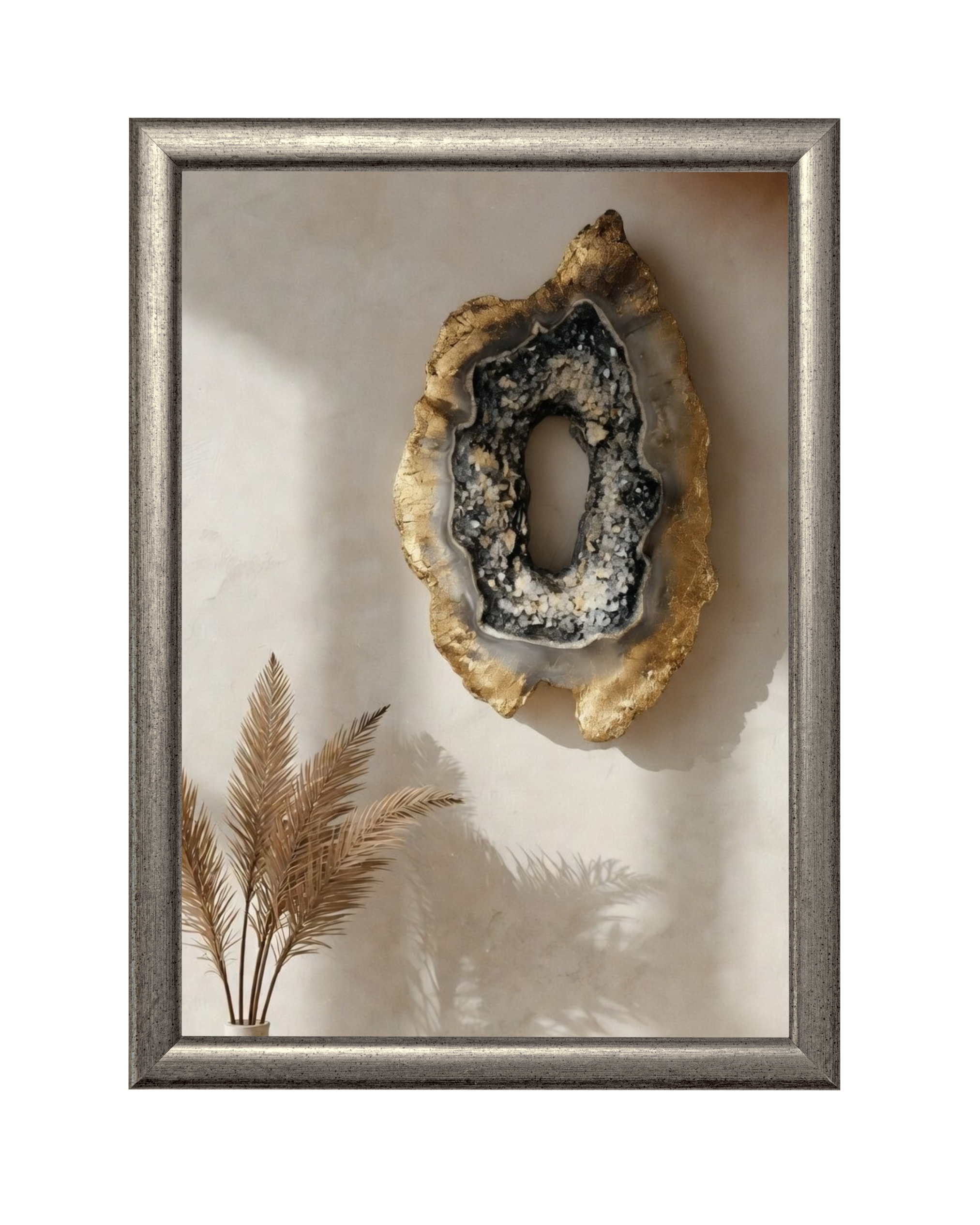 Auric Geode Wall Sculpture