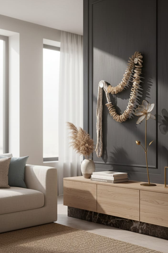 Macrame Gemstone Wall Hanging