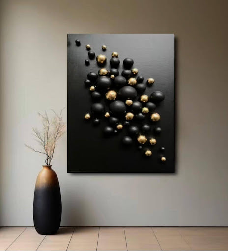 Clay Tree Bark – Gold Chrome Art